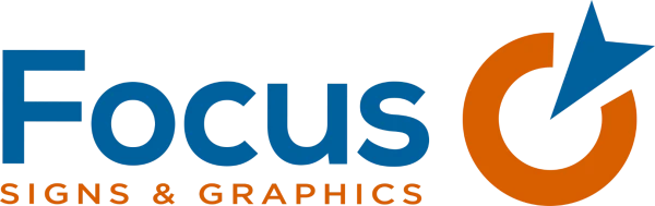 Orange Vehicle Wraps focus logo